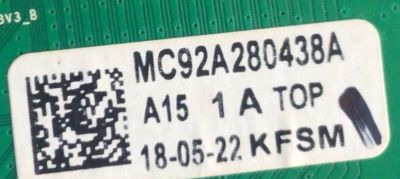 MAIN PARA TV SAMSUNG 4K·UHD·HDR / NUMERO DE PARTE BN96-52602B / KANT_SU2E_AU7000 / KANT_SU2E_AU7000_TSA5749M / BN9652602B / PANEL CY-BT043HGCV7H / DISPLAY PT430GT01-01 / BN96-50367A / BN9650367A / MODELO UN43TU700D / UN43TU700DFXZA XG19 - Imagen 4